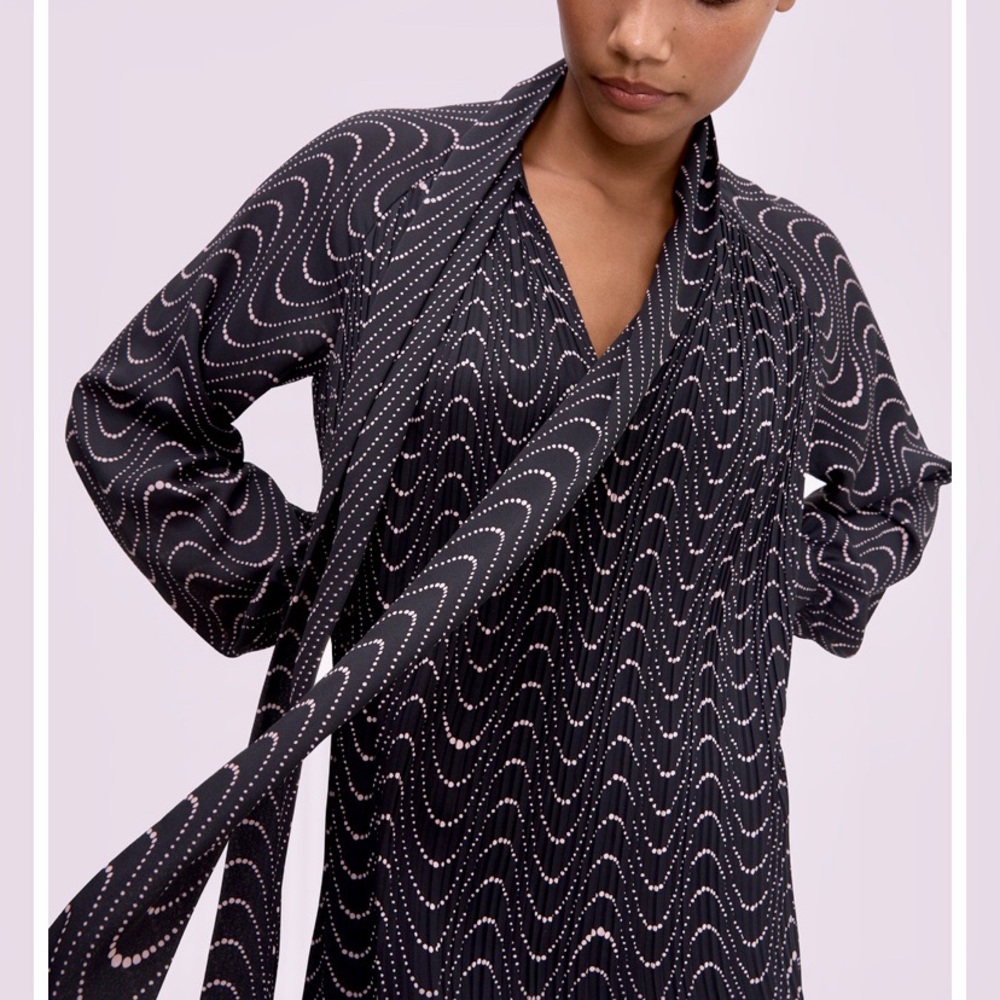 🆕 Kate Spade Wavy Dot Shift Dress